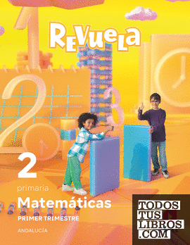 Matemáticas. 2 Primaria. Trimestres. Revuela. Andalucía