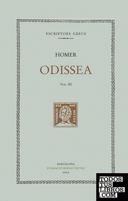 Odissea, vol. III (cants XIII-XVIII)