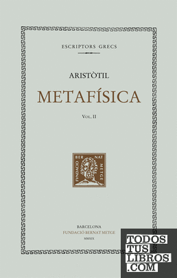 METAFÍSICA, vol II (RÚSTICA)