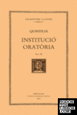 Institució Oratòria, vol. IX