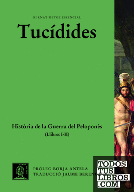 Història de la guerra del Peloponnès (vol. I)
