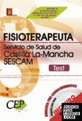 Test Oposiciones Fisioterapeuta Servicio de Salud de Castilla-La Mancha (SESCAM)