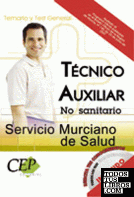 Temario y Test General Técnico Auxiliar no Sanitario Servicio Murciano de Salud