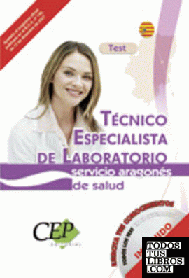 Test  Oposiciones Técnico Especialista de Laboratorio Servicio Aragonés de Salud
