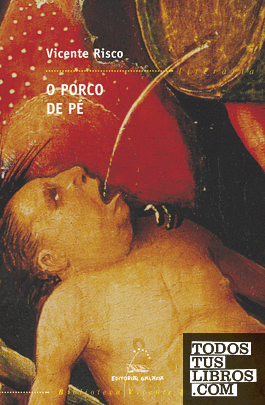 O porco de pé O porco de pé