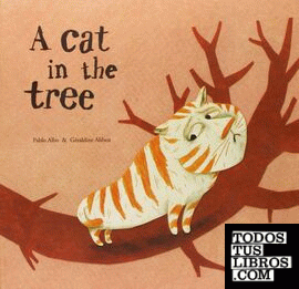 A cat in the tree