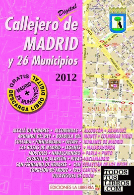 Callejero digital de Madrid y 26 municipios