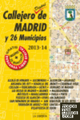 Callejero digital de Madrid y 26 municipios 2013