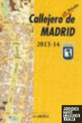 Callejero de bolsillo de Madrid