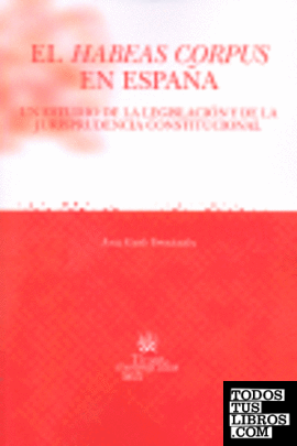 El habeas corpus en España