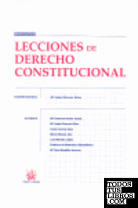 Lecciones de derecho Constitucional