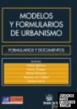 Modelos y Formularios de Urbanismo