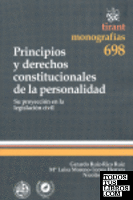 Principios y derechos constitucionales de la personalidad