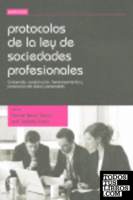 Protocolos de la ley de sociedades profesionales