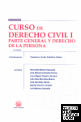 Curso de Derecho Civil I Parte General y Derecho de la Persona