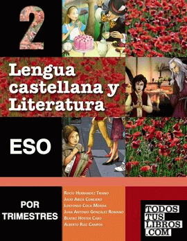 Lengua castellana y literatura 2º ESO. Por trimestres