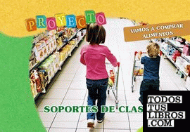 " Vamos a comprar alimentos " . Proyecto Educación Infantil. Soportes de clase.