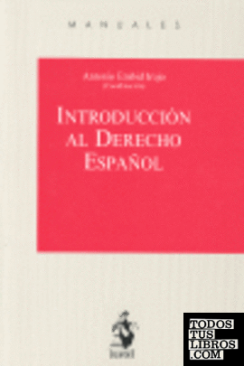Introducción al Derecho Español