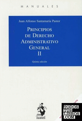 Principios de derecho administrativo general.