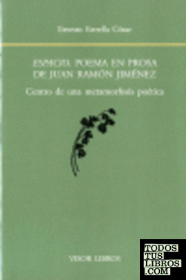 Espacio, poema en prosa de Juan Ramón Jiménez