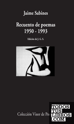Recuento de Poemas. 1950 - 1993