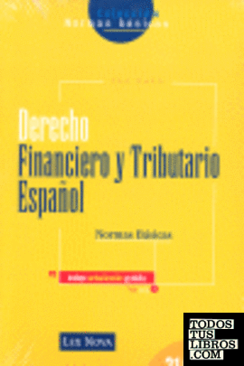 Derecho financiero y tributario español, normas básicas