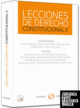 Lecciones de Derecho Constitucional II (Papel + e-book)