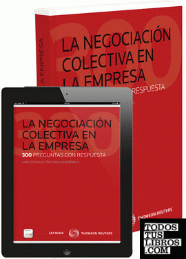 La negociación colectiva en la empresa (Papel + e-book)
