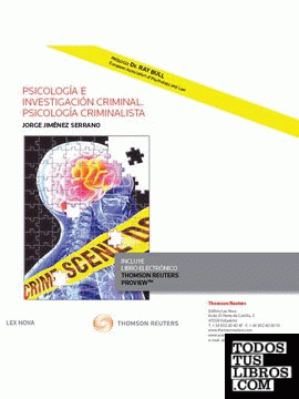 Psicología e investigación criminal. Psicología Criminalista (Papel + e-book)