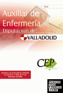 Auxiliar de Enfermería Diputación de Valladolid. Test