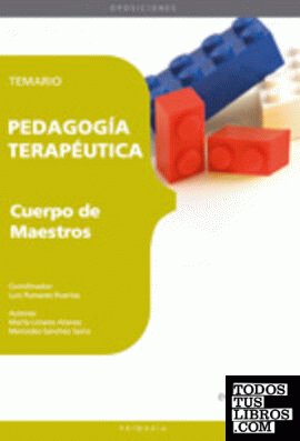 Cuerpo de Maestros, pedagogía terapéutica. Temario