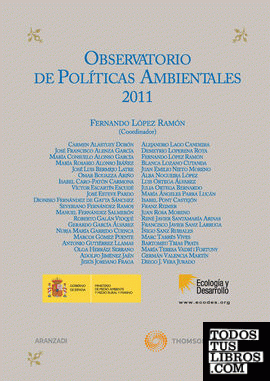 Observatorio de Políticas Ambientales 2011