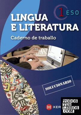Lingua e literatura 1º ESO. Caderno de traballo. Solucionario (2011)