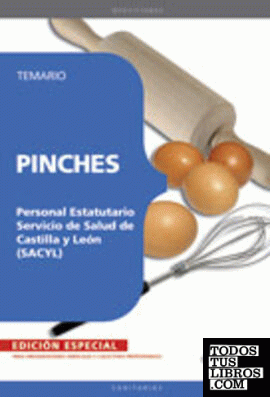 Pinches, personal estatutario, Servicio de Salud de Castilla y León (SACYL). Temario