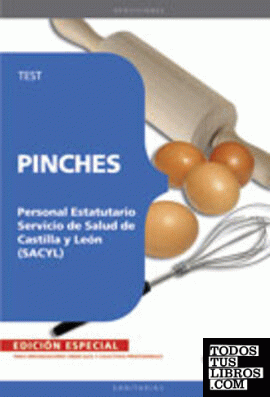 Oposiciones Pinches, personal estatutario, Servicio de Salud de Castilla y León (SACYL). Test