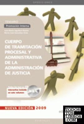 Oposiciones Cuerpo de Tramitación Procesal y Admistrativa, promoción interna, Administración de Justicia. Temario