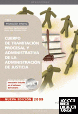 Cuerpo de Tramitación Procesal y Admistrativa, promoción interna, Administración de Justicia. Test