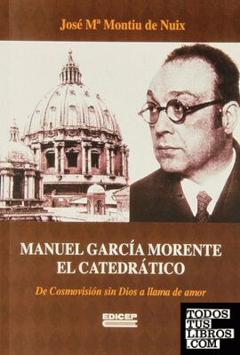 Manuel García Morente, el catedrático