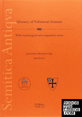 A glossary of nabatean aramaic, with etymological notes