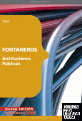 FONTANEROS INSTITUCIONES PÚBLICAS. TEST