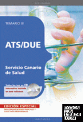 ATS/DUE Servicio Canario de Salud. Temario Vol. III. EDICIÓN ESPECIAL