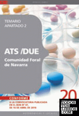 ATS/DUE Comunidad Foral de Navarra. Temario Apartado 2