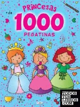 1000 pegatinas princesas