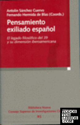 Pensamiento exiliado español