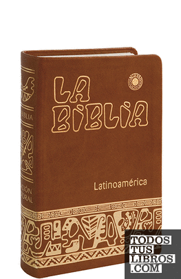 La Biblia Latinoamérica [Ministro] - simil piel marrón