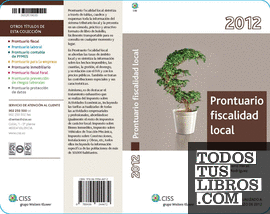 Prontuario fiscalidad local 2012