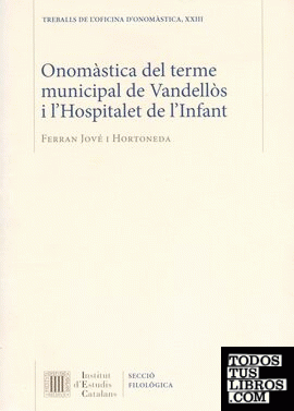 Onomàstica del terme municipal de Vandellòs i l'Hospitalet de l'Infant