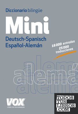 Dicc. Mini Español-Alemán / Deutsch-Spanisch