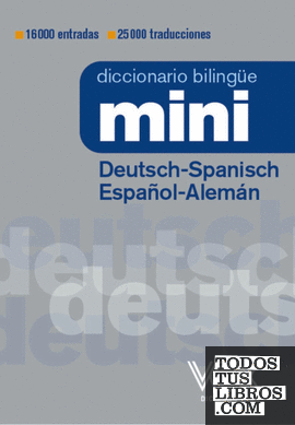 Diccionario Mini Deutsch-Spanisch  / Español-Alemán