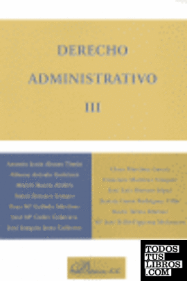 Derecho administrativo III